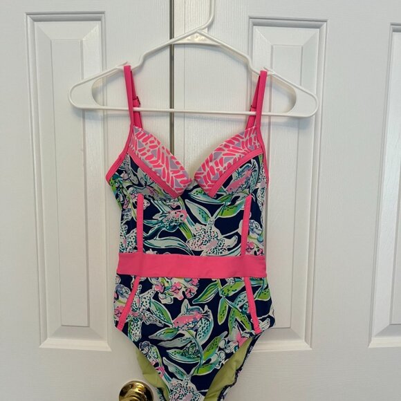 Lilly Pulitzer One Piece Bathing Suit - Picture 3 of 3